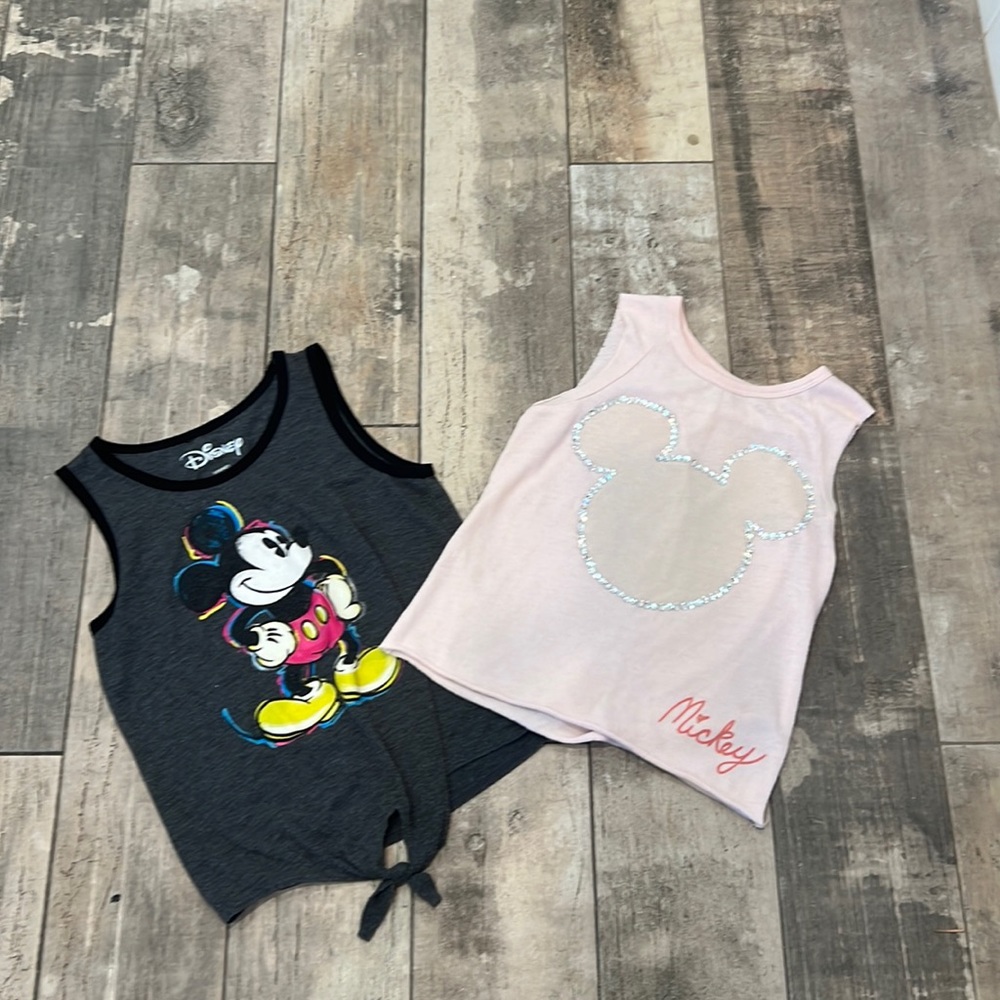 2 shirts mini and Mickey both size medium